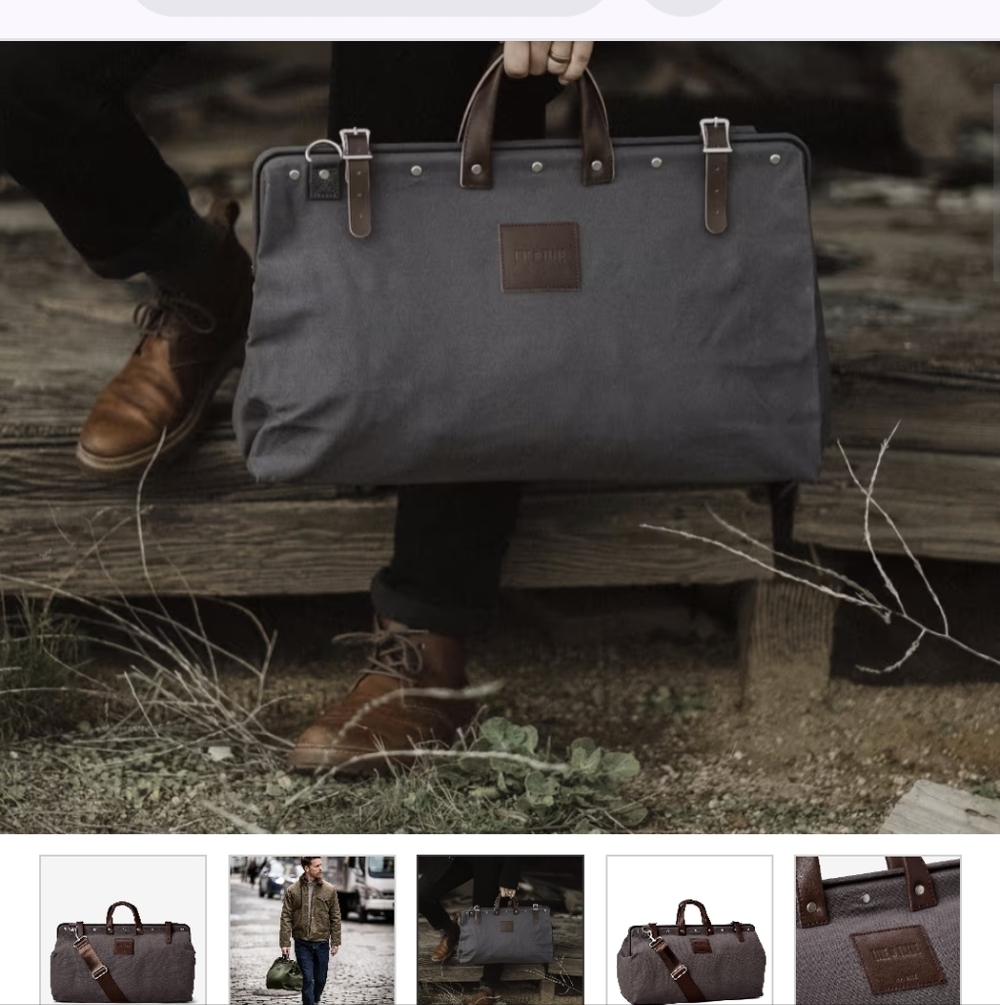 Line Of Trade Canvas Weekender Bag